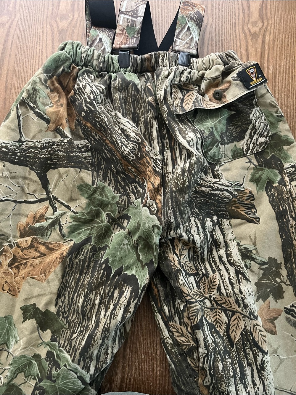 Realtree Scent Blocker Advantage Timber Camo Bib Overalls Men’s XL Insulate